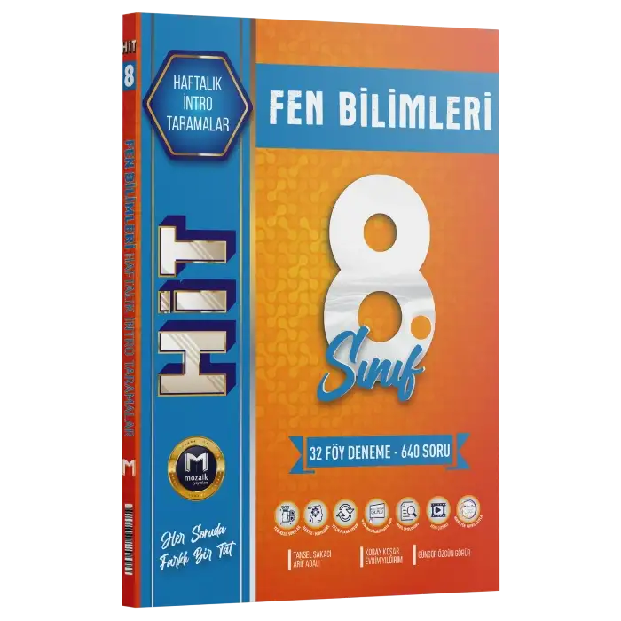 Mozaik 8.Sınıf Fen Bilimleri Hit Deneme 32 Lı 2025-26