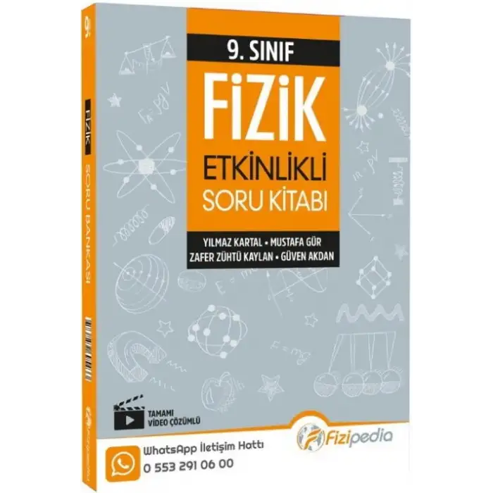 Fizipedia 9. Sınıf Fizik Etkinlikli Soru Bankası 2025-26
