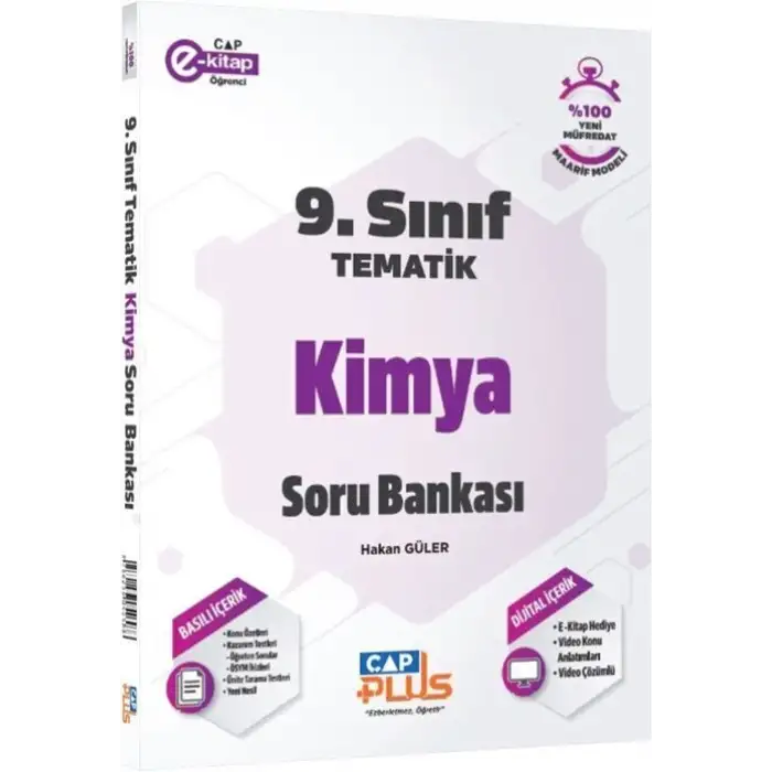 Çap 9.Sınıf Kimya Tematik Plus Soru Bankası 2025-26