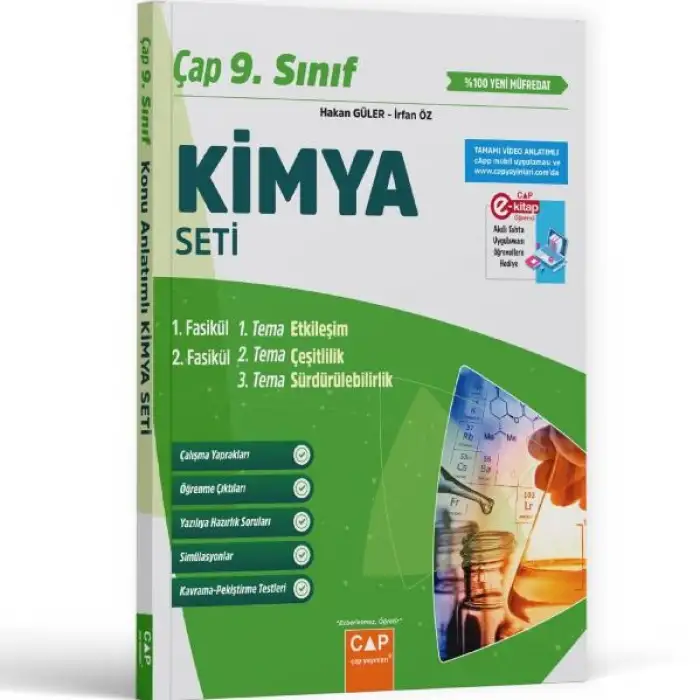 Çap 9.Sınıf Kimya Set 2025-26