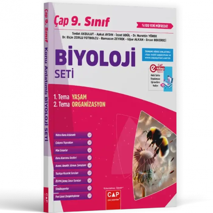 Çap 9.Sınıf Biyoloji Set 2025-26