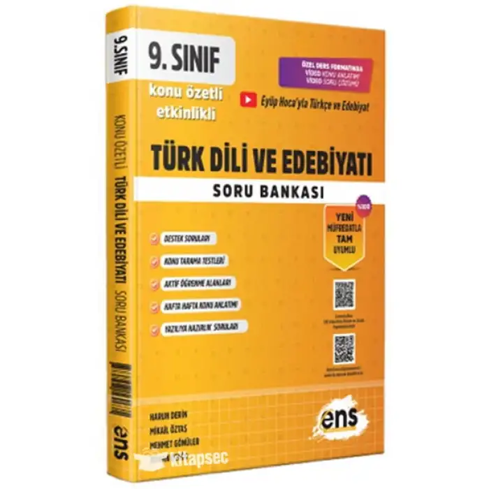 Ensdestek 9.Sınıf Edebiyat Etkinlikli KÖS 2025-26