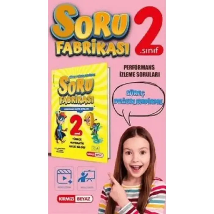Kırmızıbeyaz 2.Sınıf Süreç Değerlendirme Soru Fabrikası 2025-26