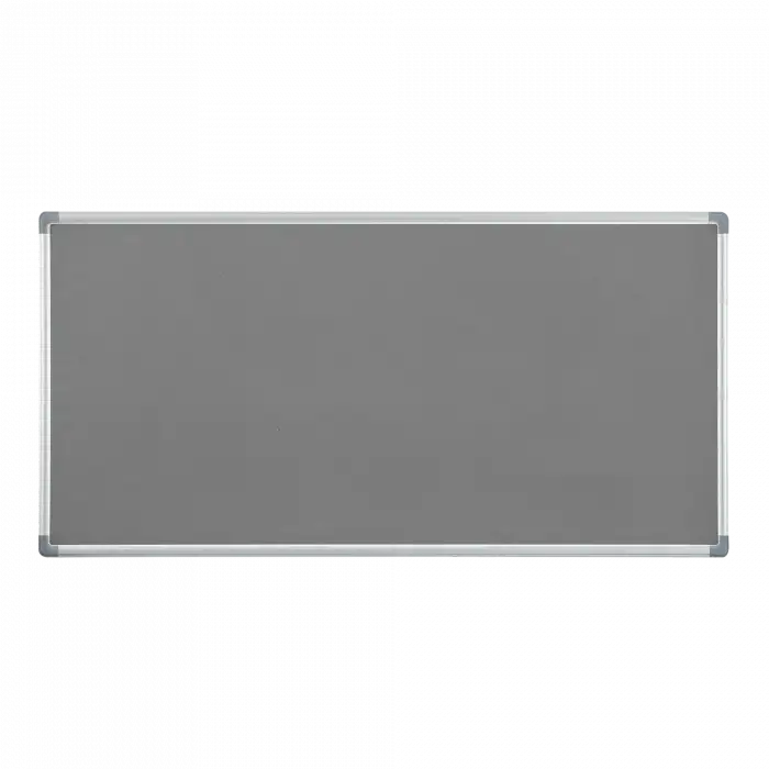 İnterpano 90*180 Alüminyum Çerçeve D.Monte GRİ Çuhalı Pano Int-559-G