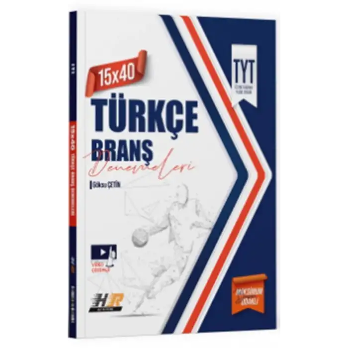 Hız ve Renk TYT Türkçe 15 x 40 Denemeleri
