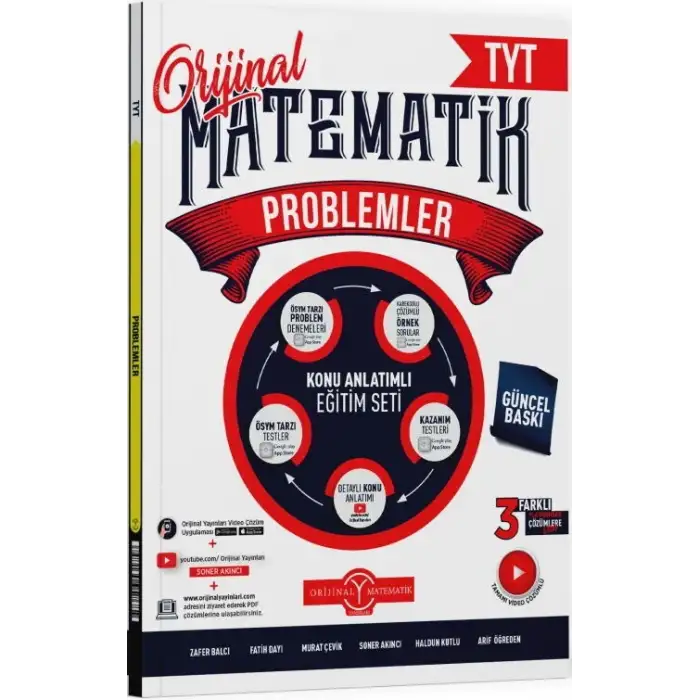 Orijinal Tyt Matematik Problemler Konu Anlatımlı Soru Bankası 2025-26
