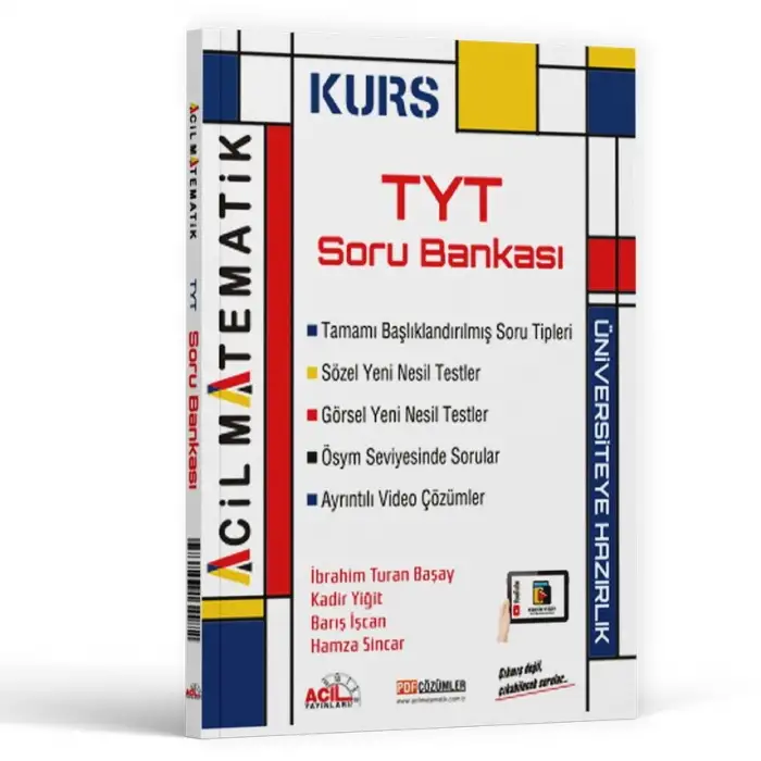 Acil Tyt Matematik Kurs Serisi Soru Bankası 2025