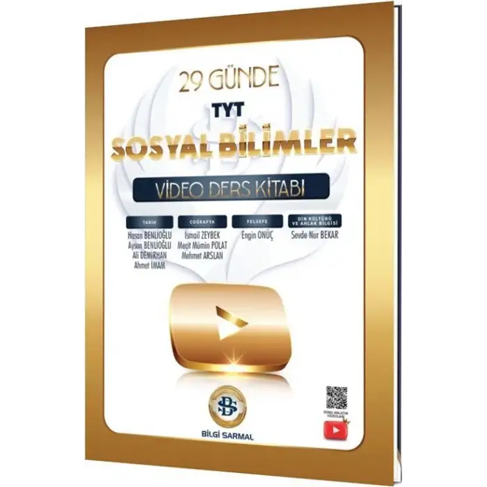 Bilgisarmal Tyt Video Ders Kit 29 Günde Sosyal Bil. 2025-26