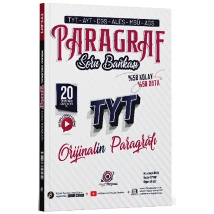 Mikro Orijinal TYT Paragraf Soru Bankası 2025-26