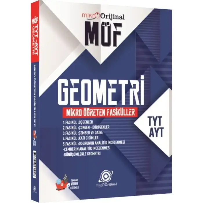 Orijinal Mikro Tyt Ayt Geometri Möf Set 2025-26