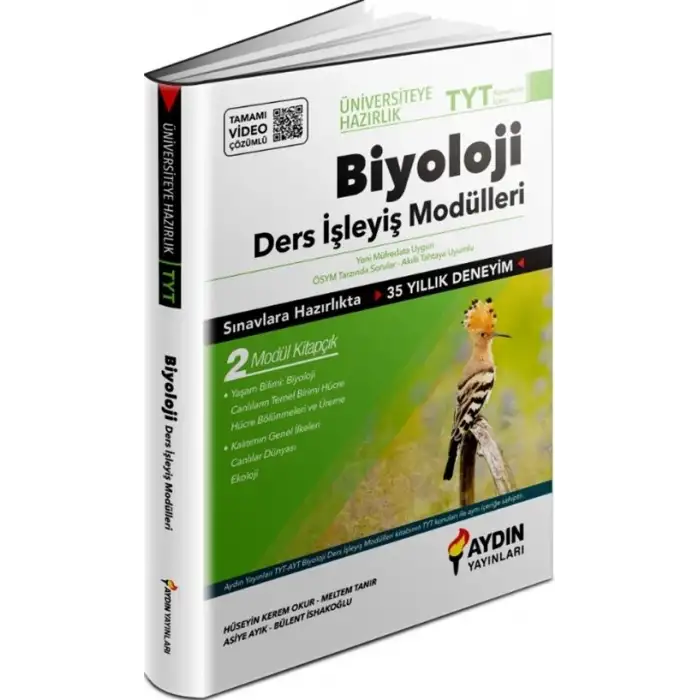 Aydın Yayınları Tyt Biyoloji Ders İşleyiş Modülleri