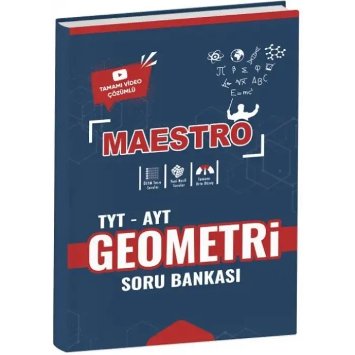 Apotemi Maestro Tyt-Ayt Geometri Soru Bankası 2024