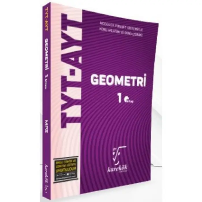 Karekök Tyt-Ayt Geometri 1.Kitap Mps Modüler Piramit Sistemi