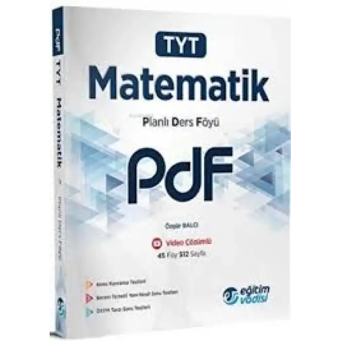 Eğitimvadisi Tyt Matematik Planlı Ders Föyü Pdf 2025-26