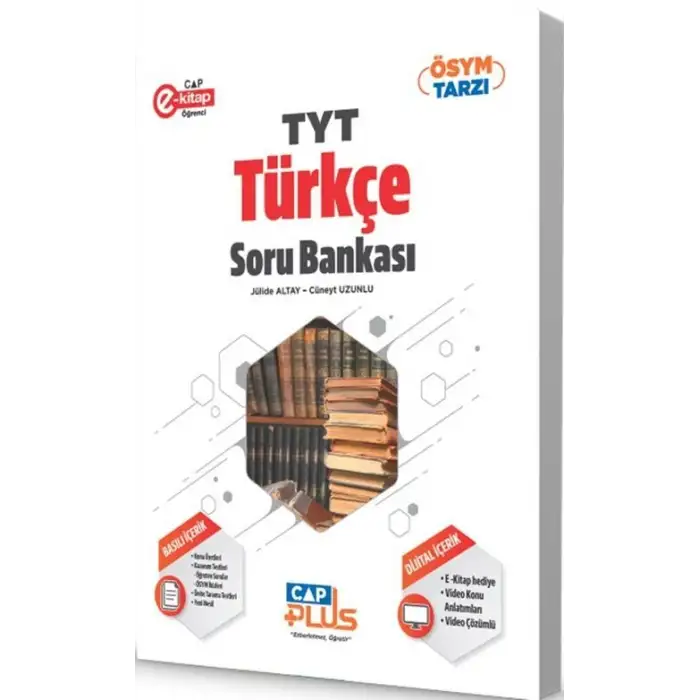 Çap Tyt Plus Türkçe Soru Bankası 2025-26