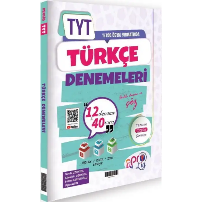 Prolig Tyt Türkçe Deneme 12*40 2025-26