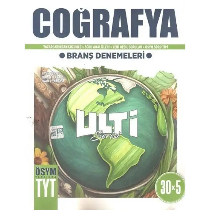Ulti Tyt Deneme Coğrafya 2024-25