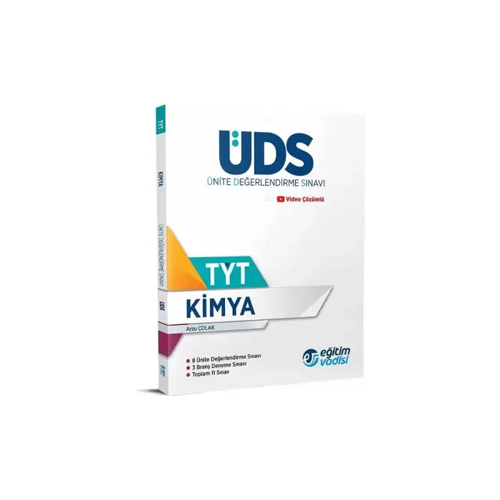 Eğitimvadisi Tyt Kimya Üds Ünite Değerlendirme Sınavı