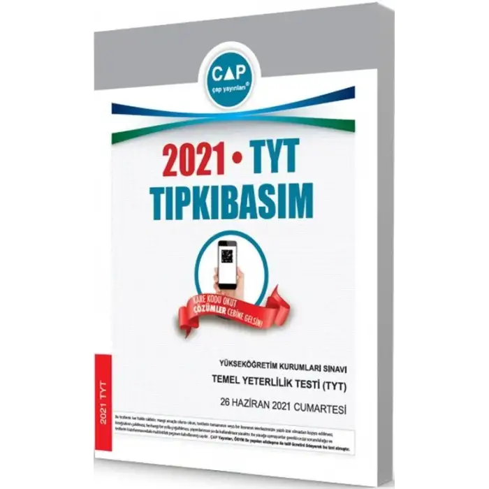 Çap Tyt Tıpkı Basım 2021