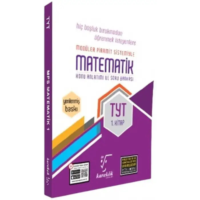 Karekök Tyt Matematik 1.Kitap Mps Modüler Piramit Sistemi 2023