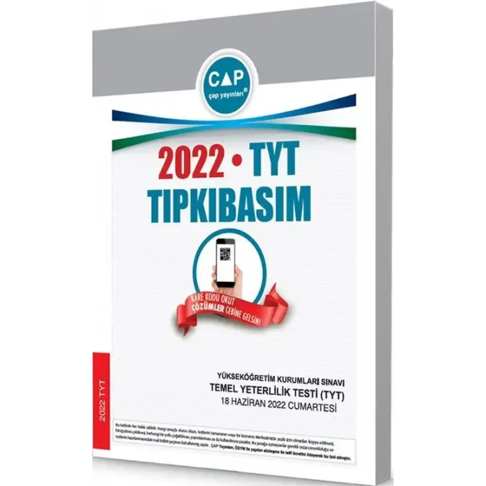 Çap Tyt Tıpkı Basım 2022