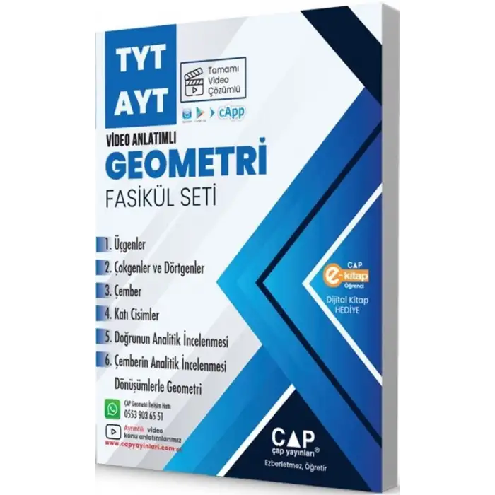 Çap Tyt-Ayt Geometri Seti 2023
