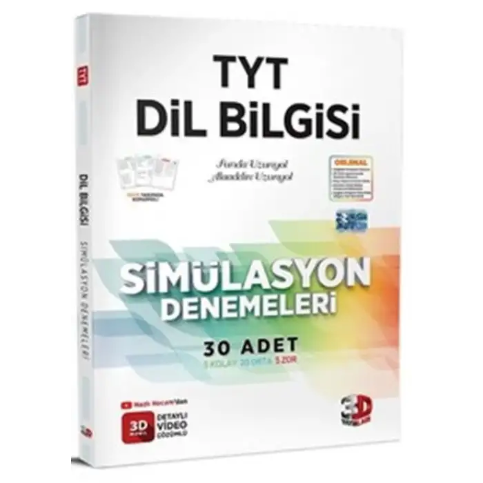 3D Tyt Dilbilgisi Simülasyon Denemeleri 2025-26