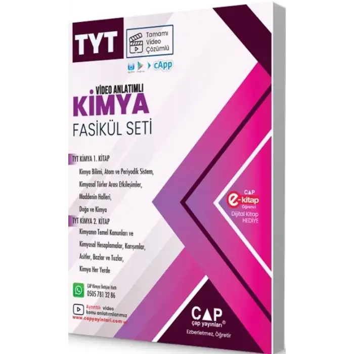 Çap Tyt Kimya Seti 2025-26