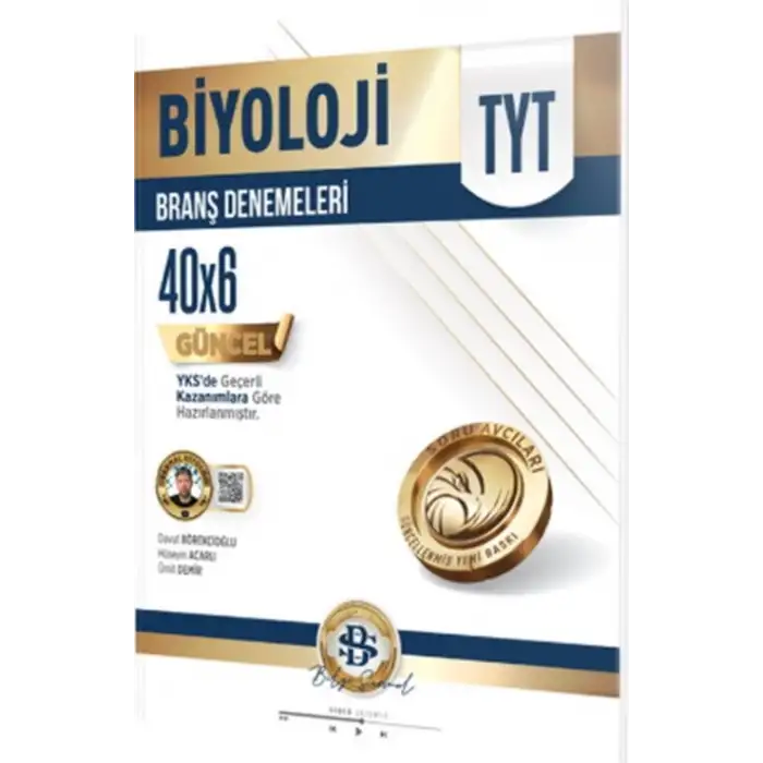 Bilgisarmal Tyt Biyoloji 40Lı Deneme 2025-26