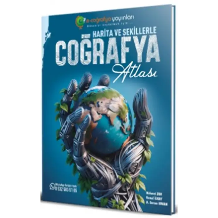 E-Coğrafya Tyt Harita Ve Şekillerle Coğrafya Atlası 2023