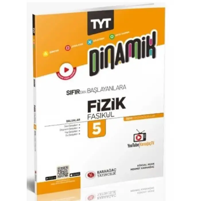 Karaağaç Tyt Fizik Fasikülleri 5 Dinamik 2023