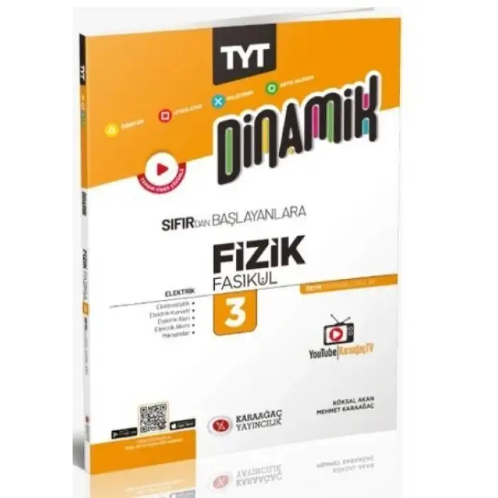 Karaağaç Tyt Fizik Fasikülleri 3 Dinamik 2023