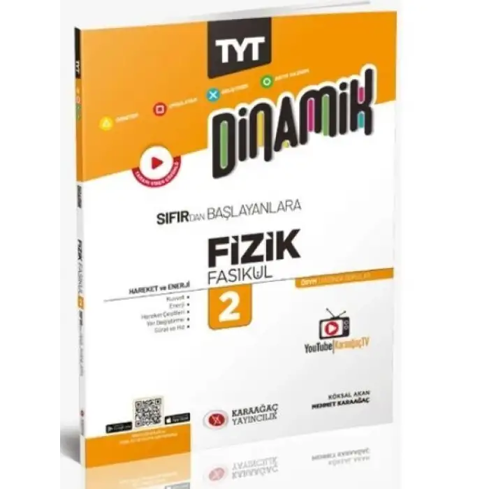 Karaağaç Tyt Fizik Fasikülleri 2 Dinamik 2023