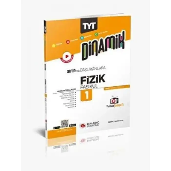 Karaağaç Tyt Fizik Fasikülleri 1 Dinamik 2023