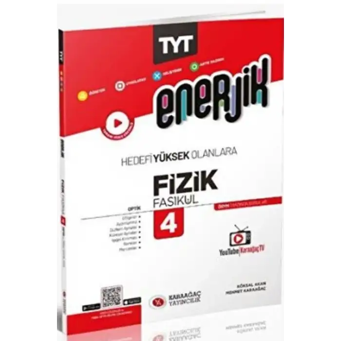 Karaağaç Tyt Fizik Fasikülleri 4 Enerjik 2023