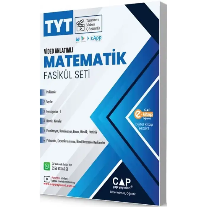 Çap Tyt Matematik Seti 2025-26