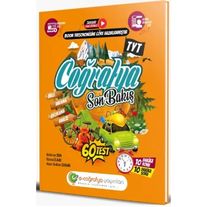 E-Coğrafya Tyt Coğrafya Son Bakış 2022