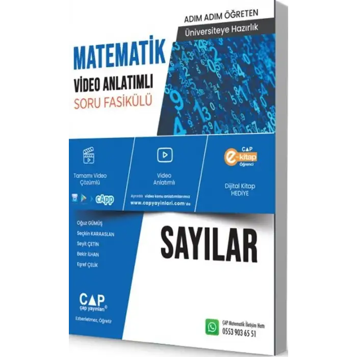 Çap Tyt-Ayt Matematik Sayılar Ka Sb 2022