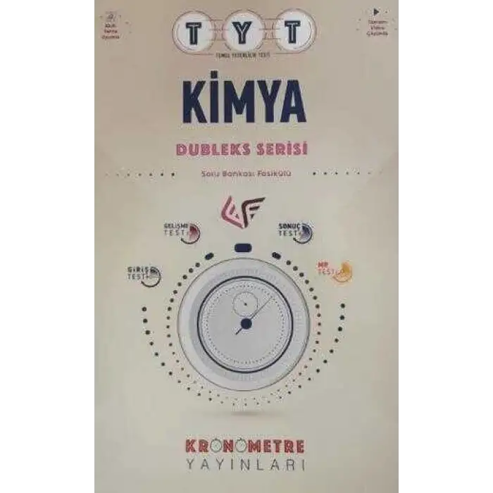 Kronometre Kurumsal Tyt Kimya Soru Bankası