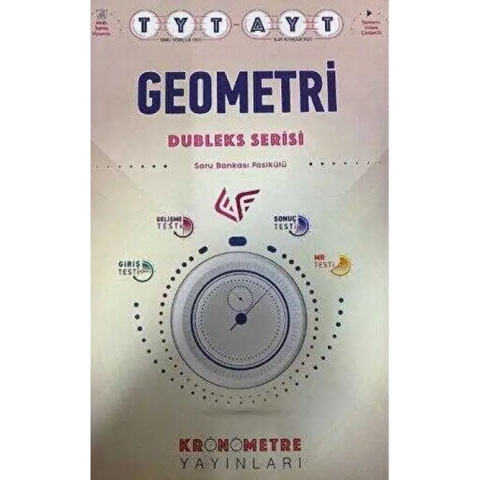 Kronometre Kurumsal Tyt-Ayt Geometri Soru Bankası