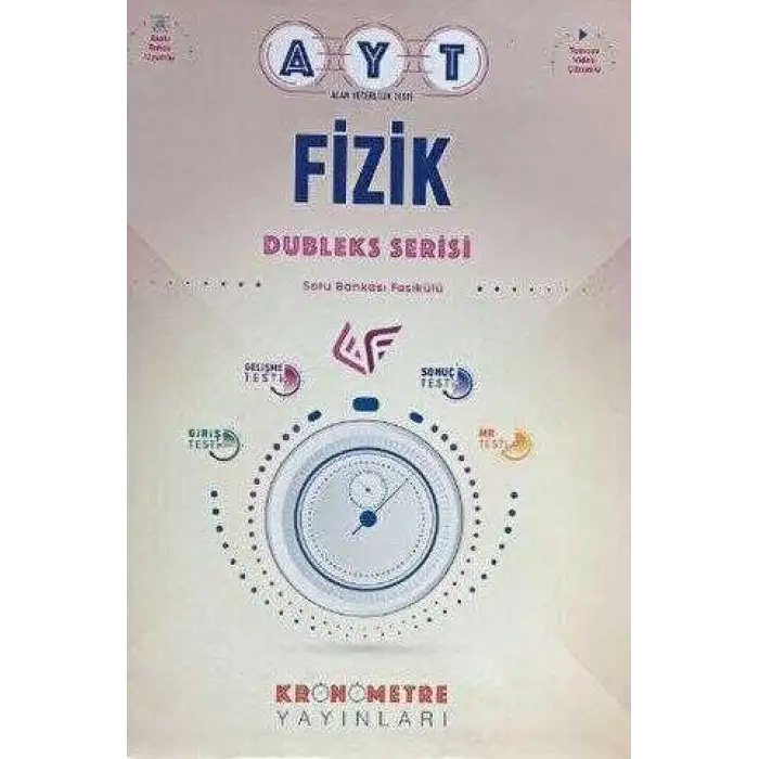 Kronometre Kurumsal Ayt Fizik Soru Bankası