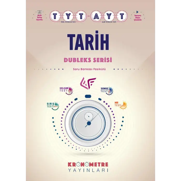 Kronometre Kurumsal Tyt-Ayt Tarih Soru Bankası