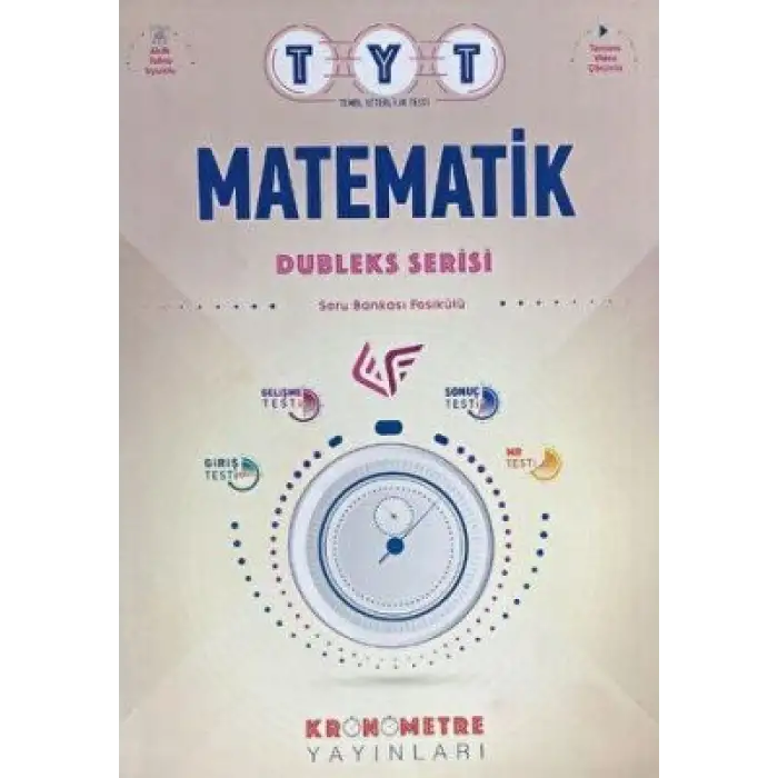 Kronometre Kurumsal Tyt Matematik Soru Bankası