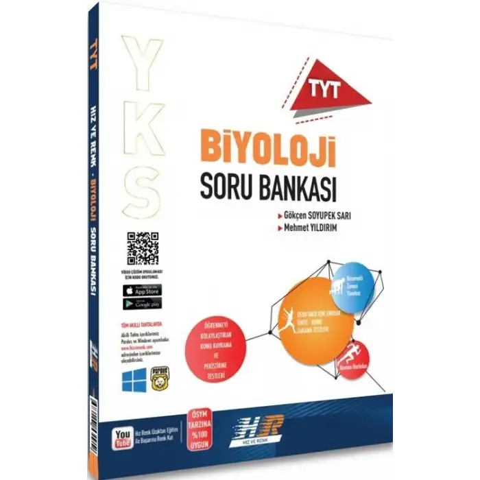 Hızrenk Tyt Biyoloji Soru Bankası 2025-26