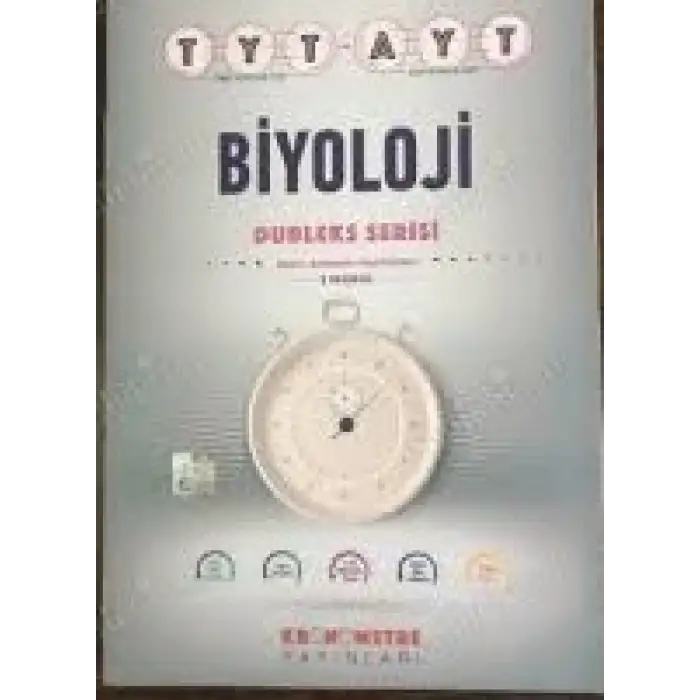 Kronometre Tyt-Ayt Biyoloji Konu Anlatım Föyleri ( Kaf )
