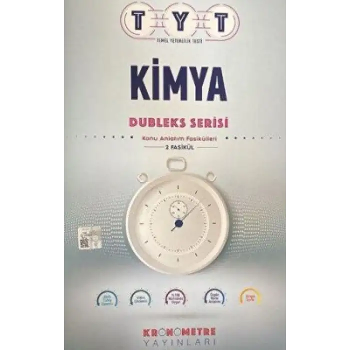 Kronometre Tyt Kimya Konu Anlatım Föyleri ( Kaf )