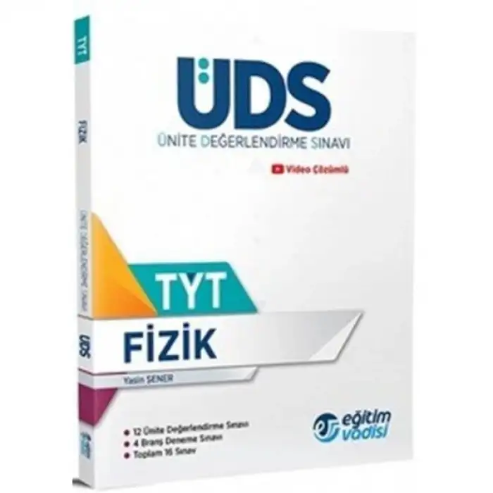 Eğitimvadisi Tyt Fizik Üds Ünite Değerlendirme Sınavı