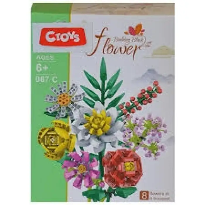 MİNİ BLOK FLOWER CTOY-087C