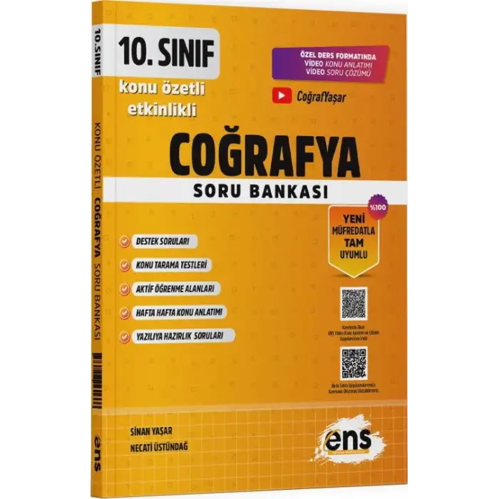 Ensdestek 10.Sınıf Coğrafya Etkinlikli KÖS 2025-26
