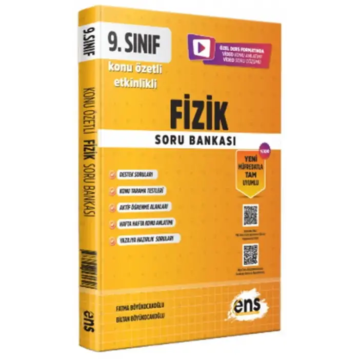 Ensdestek 9.Sınıf Fizik Etkinlikli KÖS 2025-26